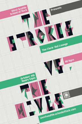School of Rock West Seattle Presents: Strokes vs Hives (all ages)